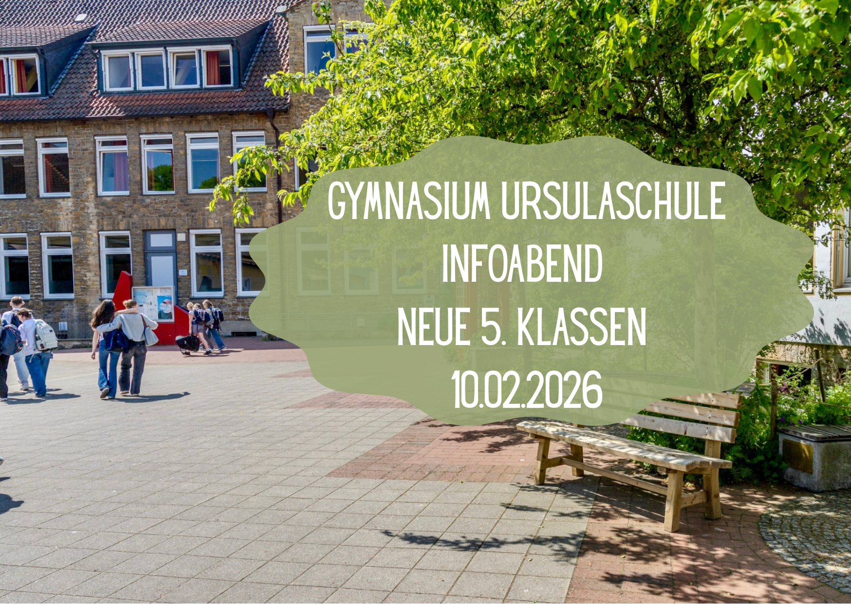 Elterninformationsabend für den zukünftigen 5. Jahrgang  am 10.02.2026